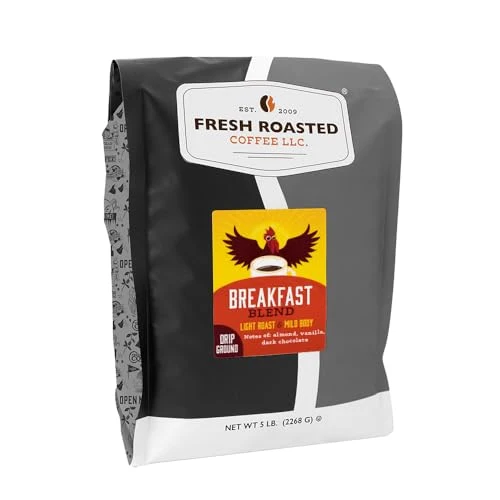 Sustainable Breakfast Blend Drip Ground Coffee 80 Ounce Certified