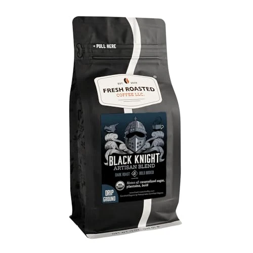 Dependable Organic Black Knight Drip Ground Coffee 12 Ounce Innovative