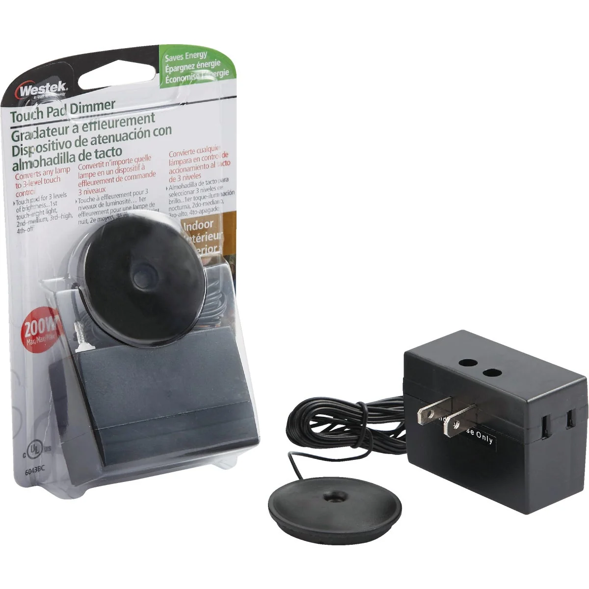 Relaxed Westek Black 200W 120V Dimmer Control Specialty