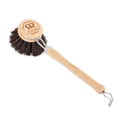 Functional Dish Brush Horsehair Bristles Certified