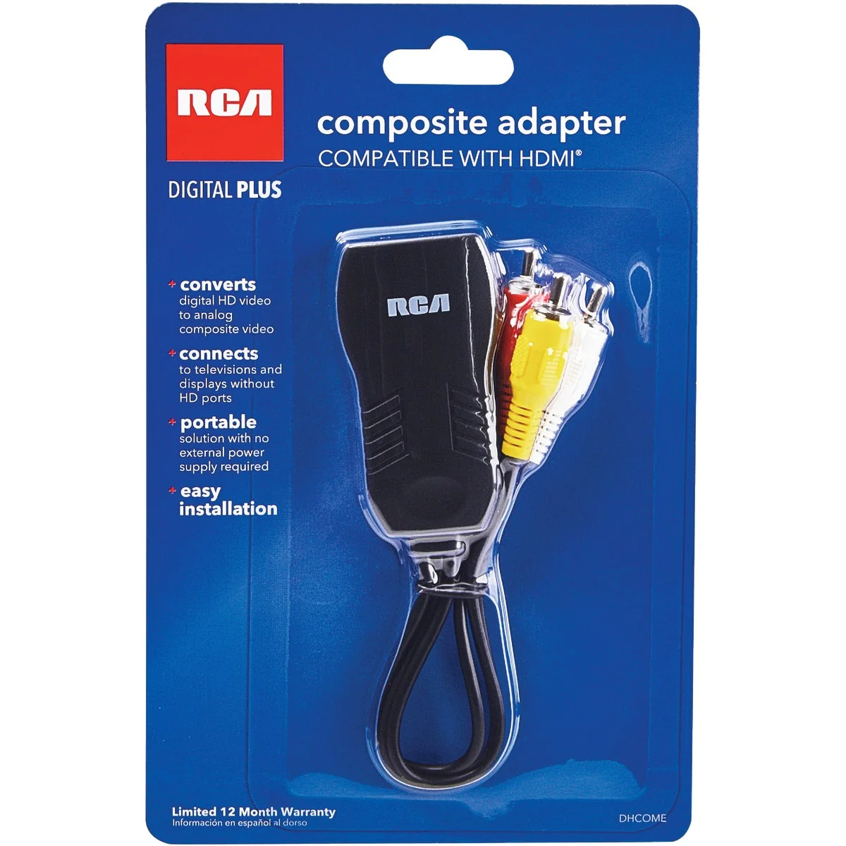 Crafted RCA Female HDMI to Male Composite HDMI Adapter Proven
