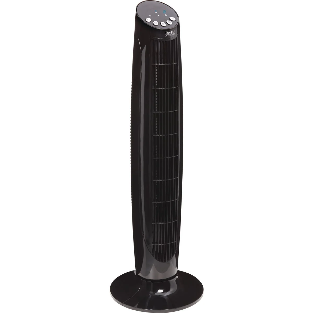 Reusable Comfort 36 In. 3-Speed Black Tower Fan Next-Generation