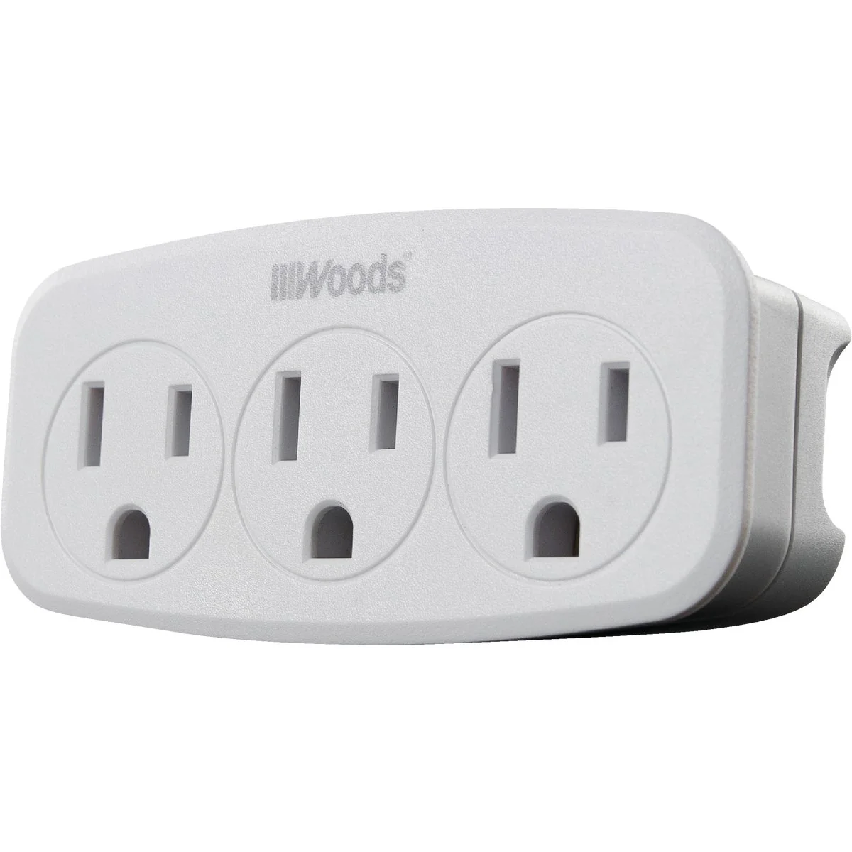 Consistent Woods White 15A 3-Outlet Tap Certified