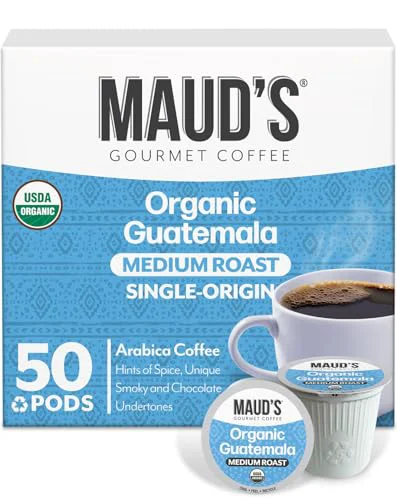 Refined Organic Single Origin Guatemalan Coffee Pods 50 Count Classic