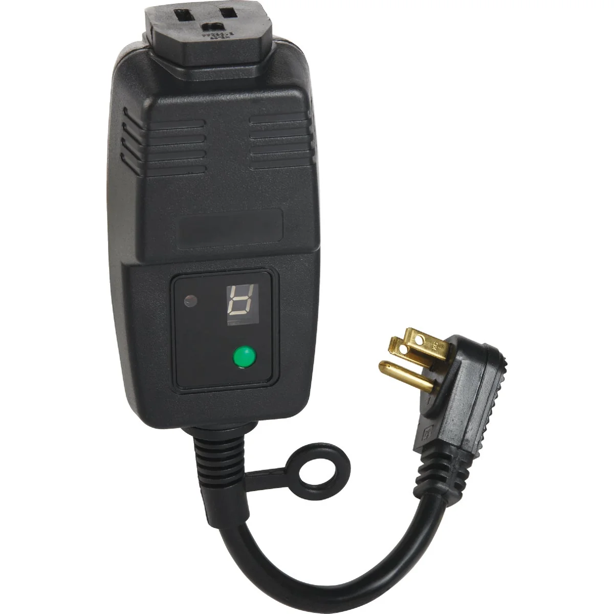 Sustainable Do it 15A 120V 1800W Black Outdoor Timer Recyclable