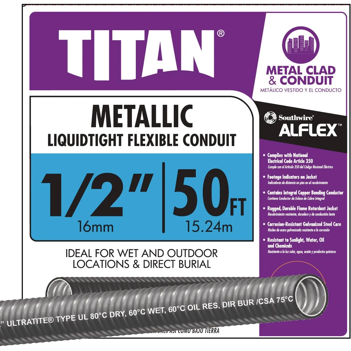 Sophisticated Southwire 1 2 In. x 50 Ft. Flexible Flexible Metal Conduit Trendy