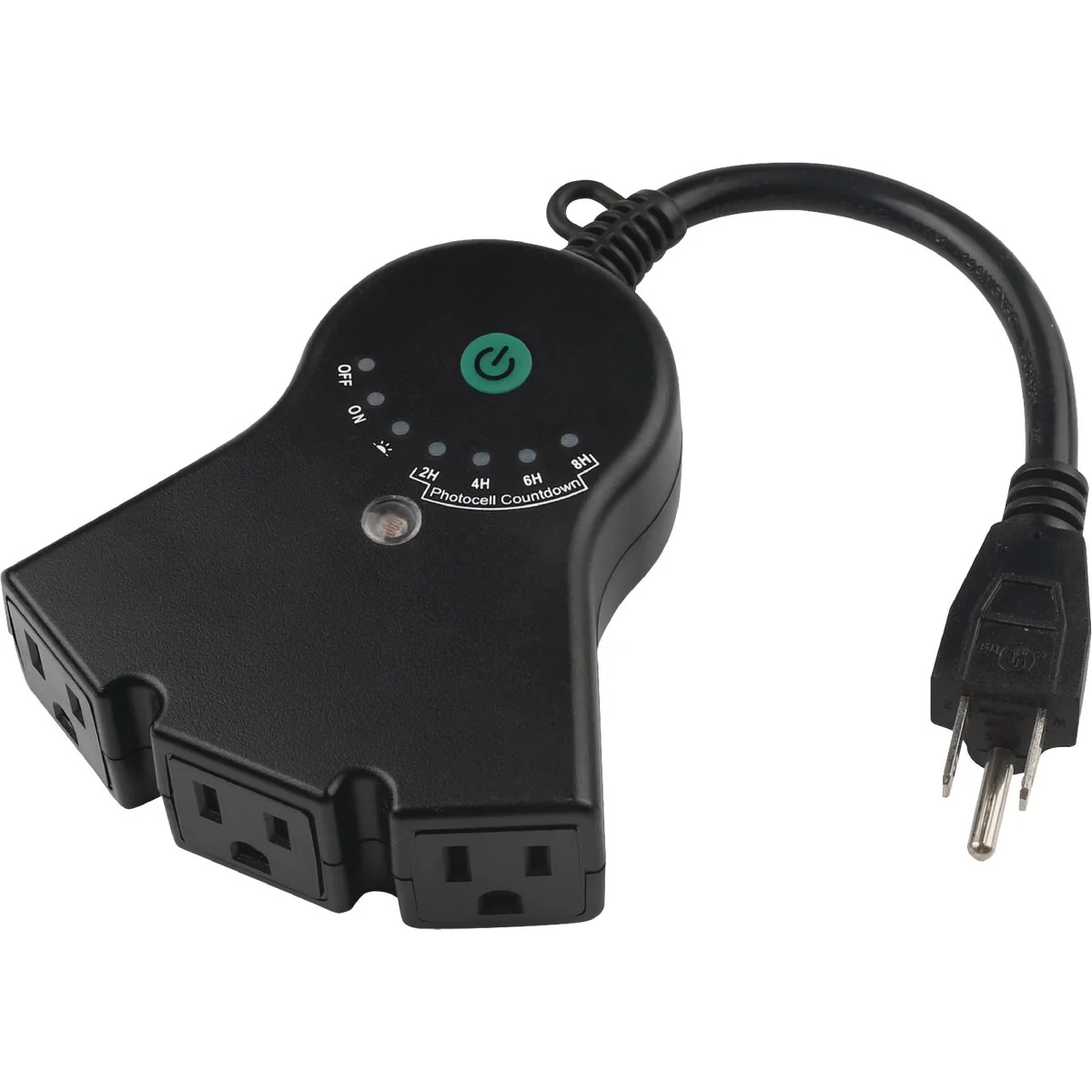 Proven 15A 125V 1875W Black Outdoor Timer Effective