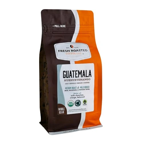 Quality Organic Guatemala Whole Bean Coffee 12 Ounce Relaxed