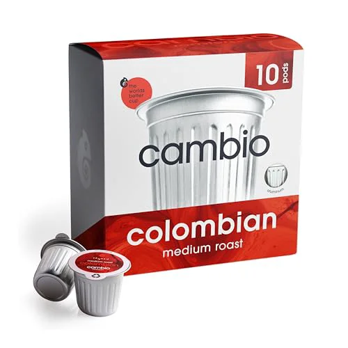 Enhanced Medium Roast Coffee Pods 10 Count Sustainable