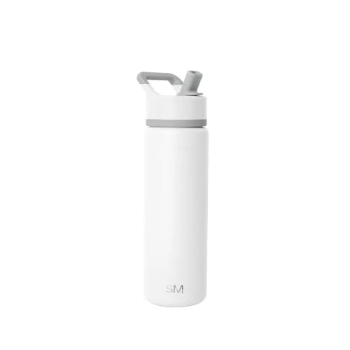 User-Friendly Insulated Water Bottle with Straw Crafted