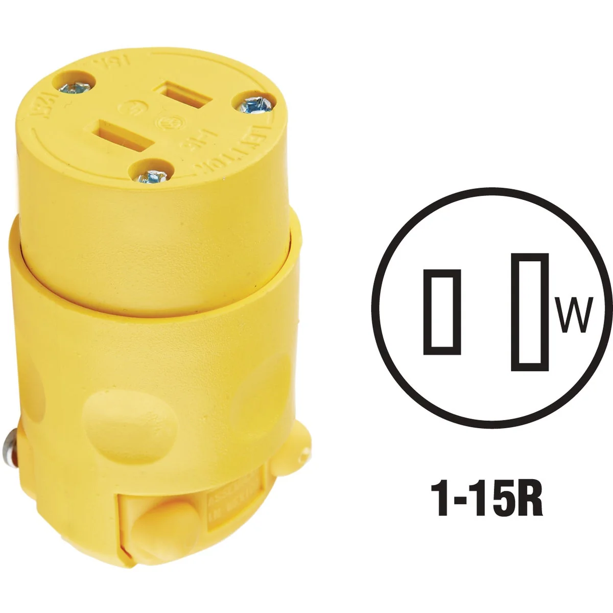 Top-Quality Leviton 15A 125V 2-Wire 2-Pole Residential Grade Cord Connector Smart
