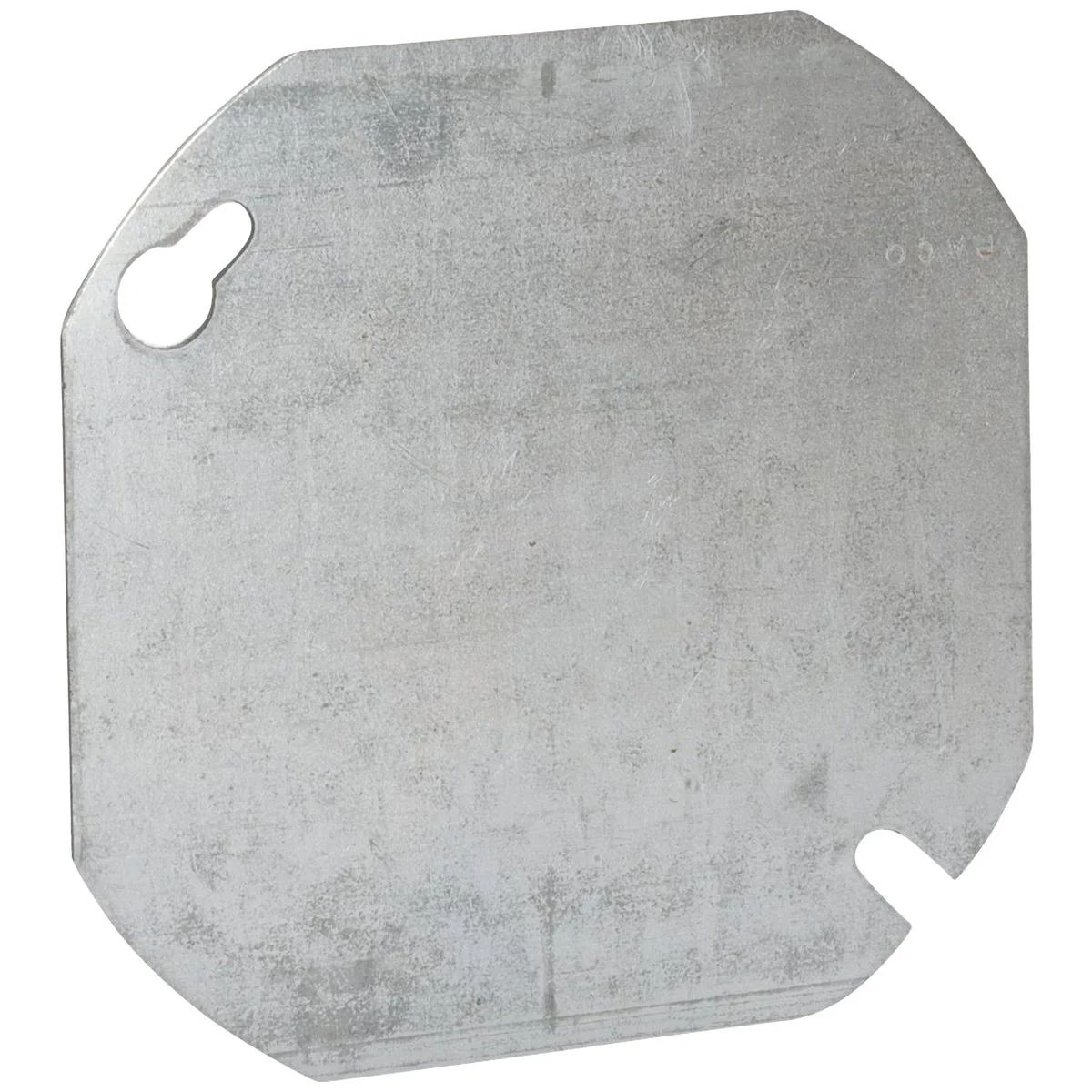 Next-Generation Raco 4 In. Blank Gray Round Box Cover Healthy
