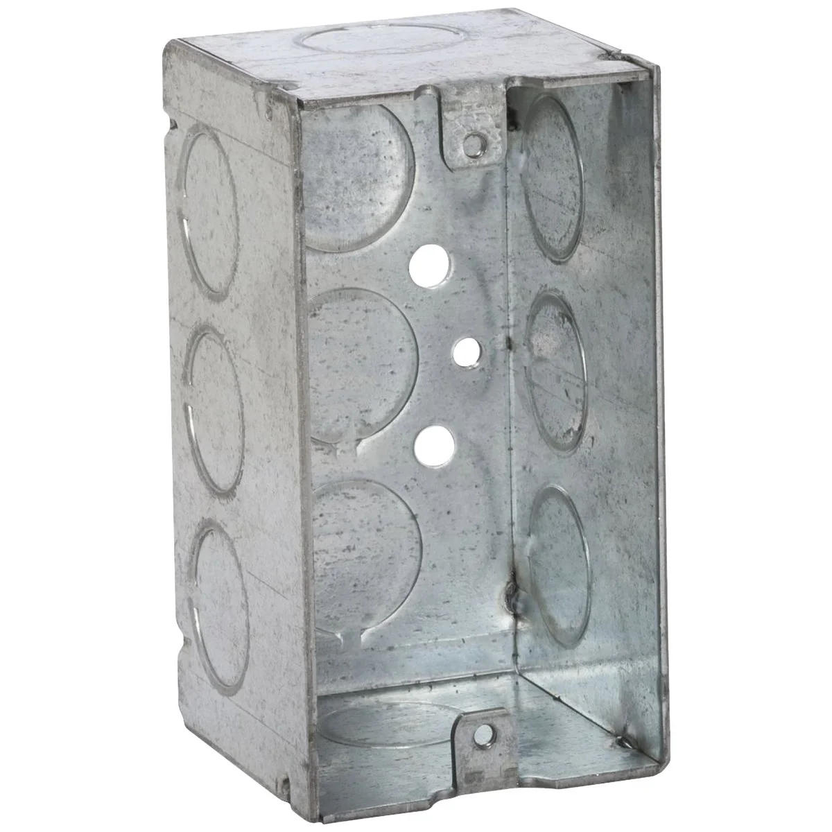 Next-Generation Raco 2-1 8 In. x 4 In. x 2-1 8 In. 10-Knockout Handy Box High-Grade