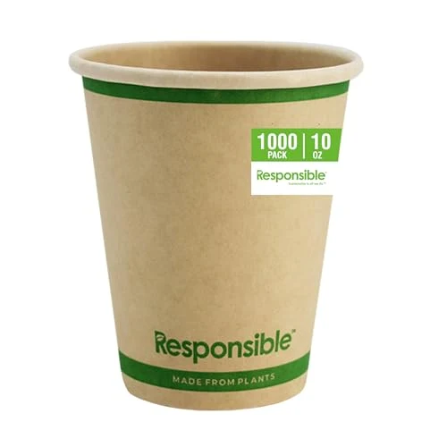 Comfortable 10 oz Paper Hot Cups Bulk 10 Count Reusable