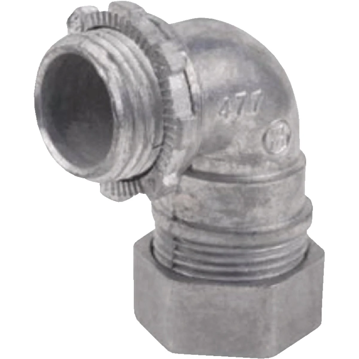 Superior Halex 1 2 In. Compression 90-Degree EMT Conduit Connector Advanced