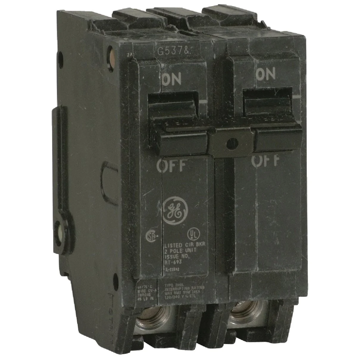 Professional GE THQL 100A Double-Pole Standard Trip Circuit Breaker First-Class