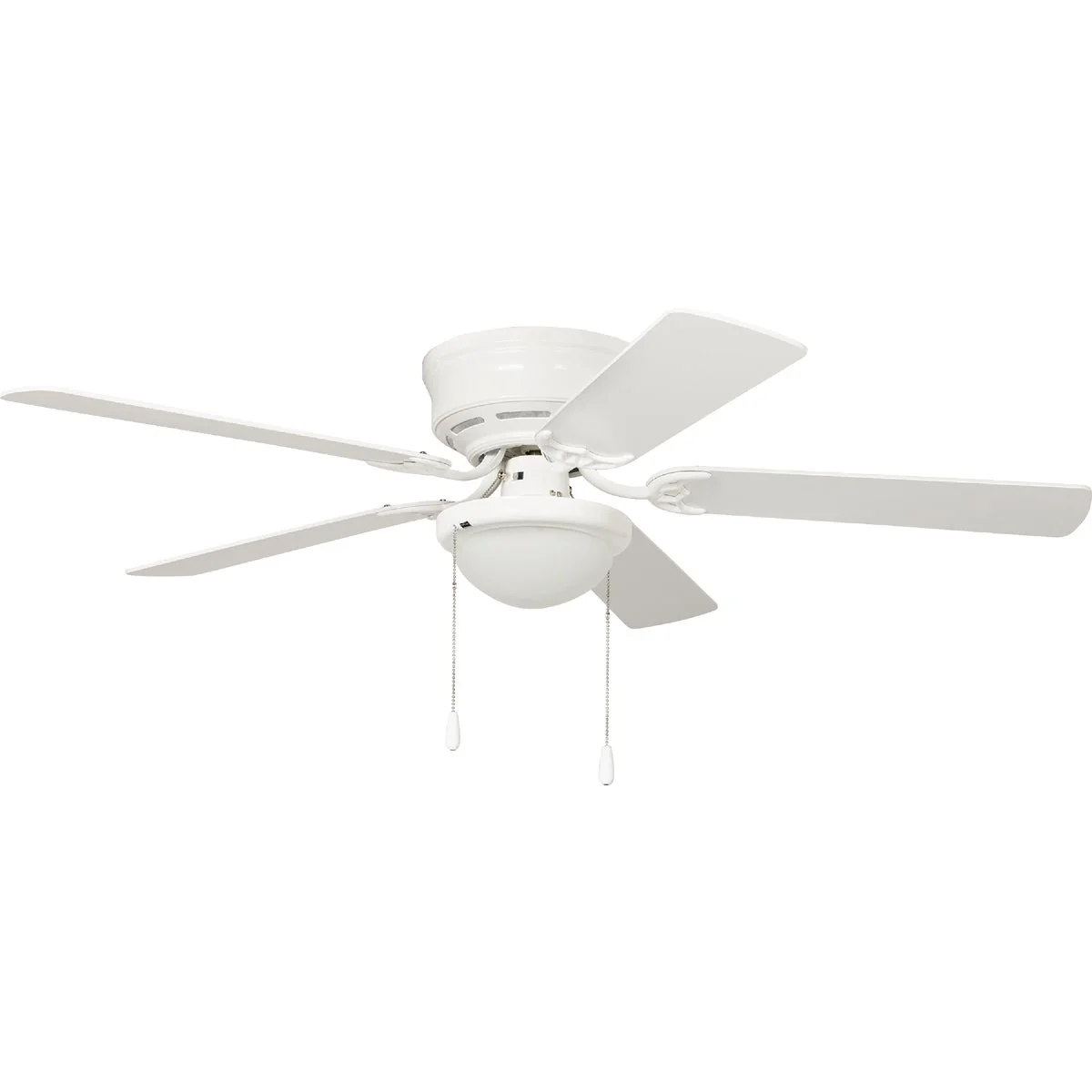 Verified Home Impressions 52 In. White Ceiling Fan with Light Kit Fine Crafted