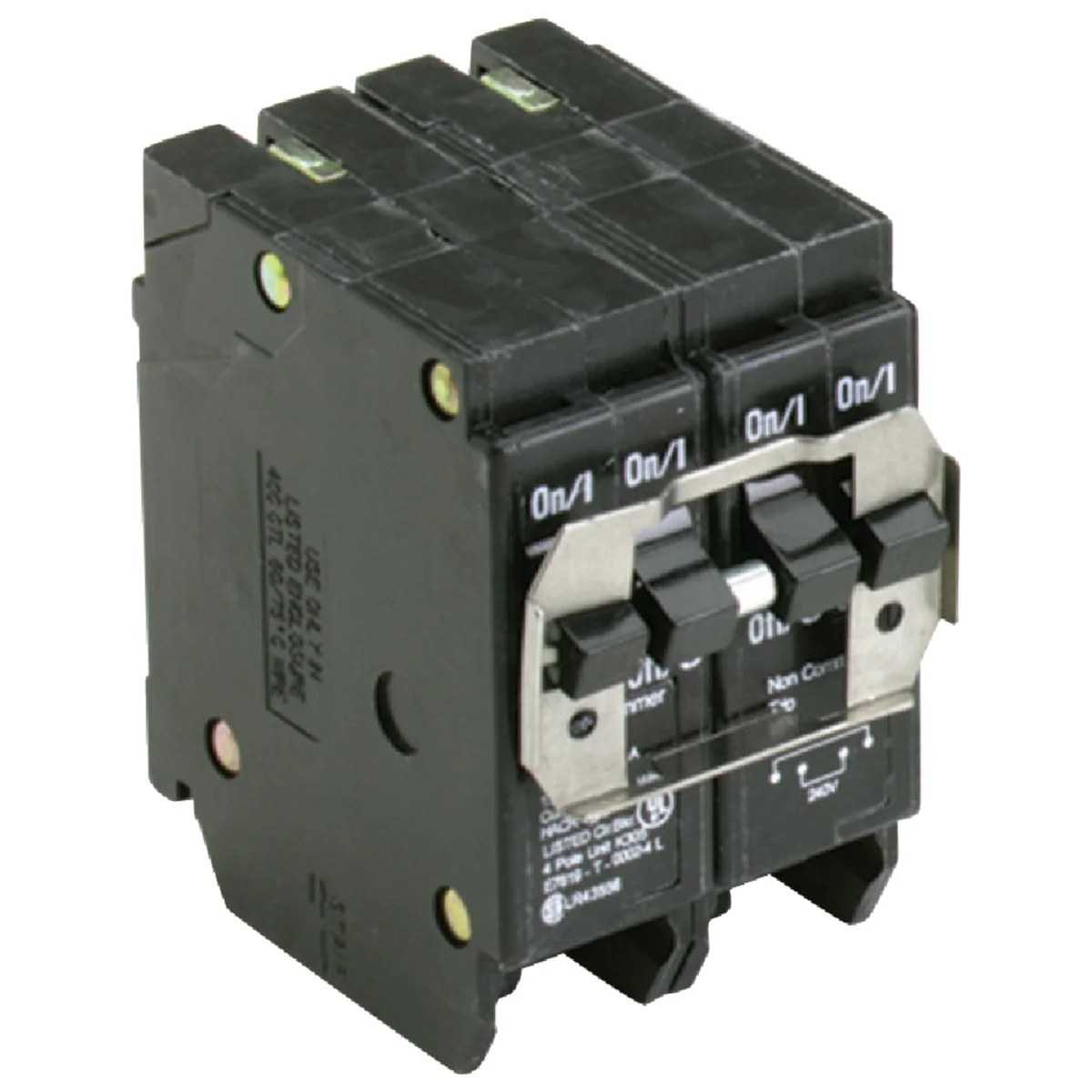 Practical Eaton BQ 20A 20A Quad-Pole Standard Trip Quadplex Circuit Breaker Secure