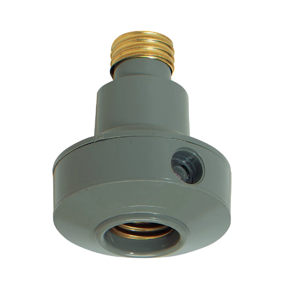 Crafted Do it Screw-In Gray Indoor Outdoor Automatic Photocell Lamp Control Superior