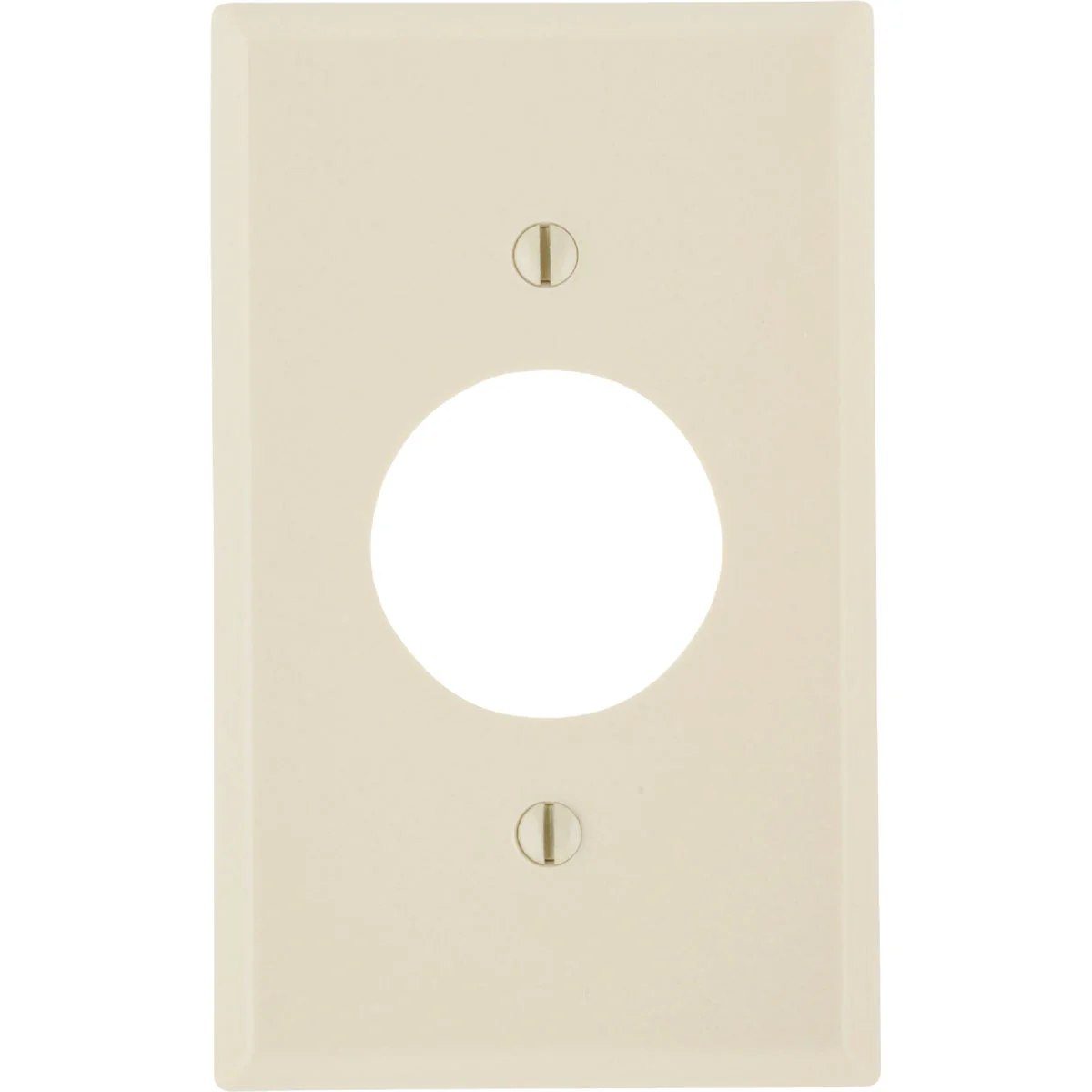 Fine Crafted Leviton 1-Gang Smooth Plastic Single Outlet Wall Plate Ivory Sustainable