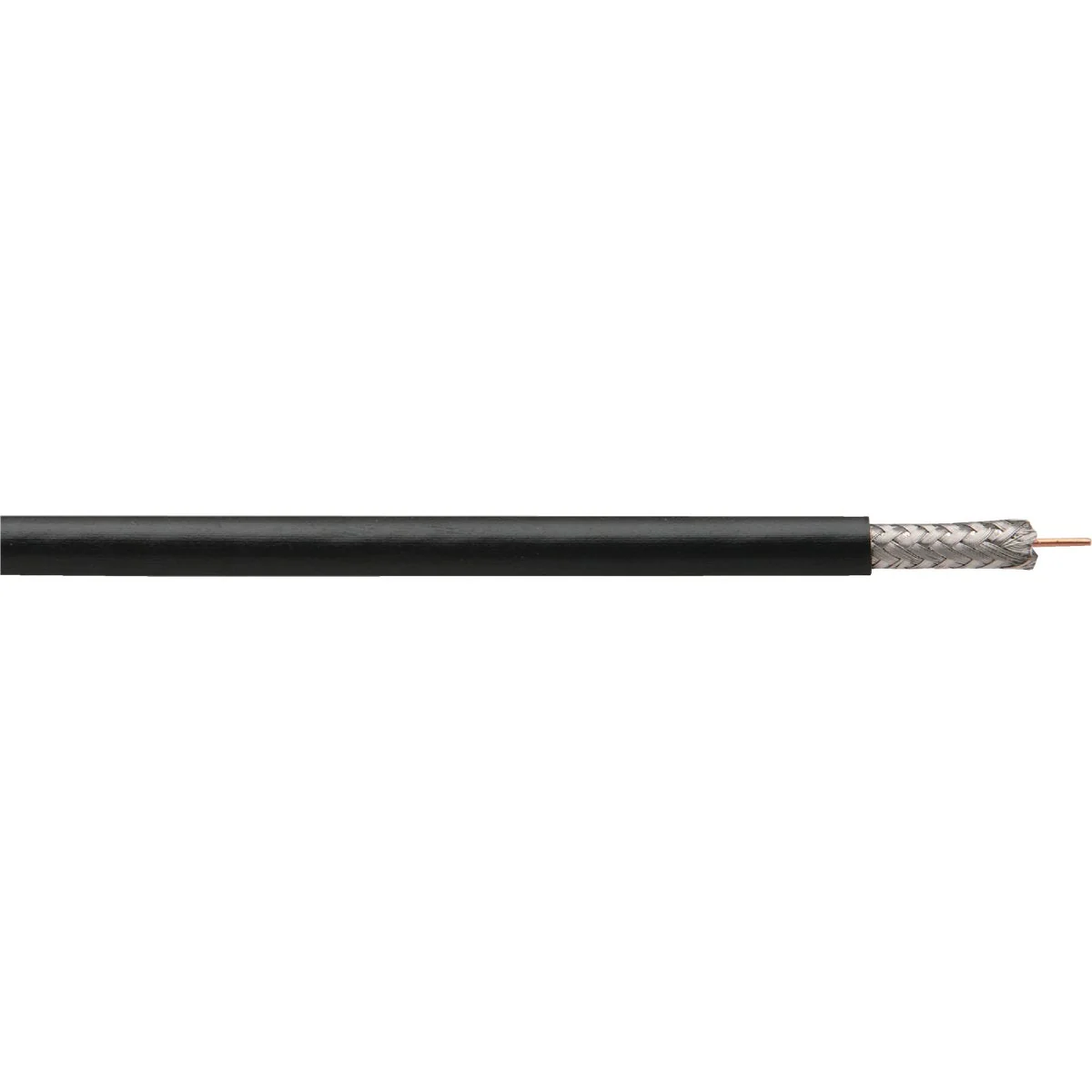Eco-Friendly Coleman Cable 1000 Ft. Black Dual Shielded RG6 Coaxial Cable Breathable
