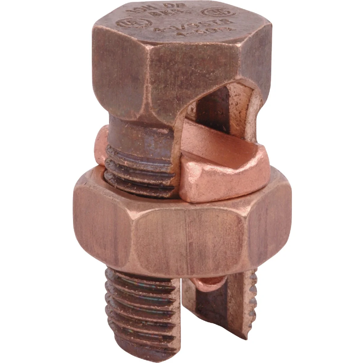 Enhanced Blackburn 4 Sol. to 8 Sol. Silicon Bronze Alloy High-Strength Split Bolt Connector World-Class
