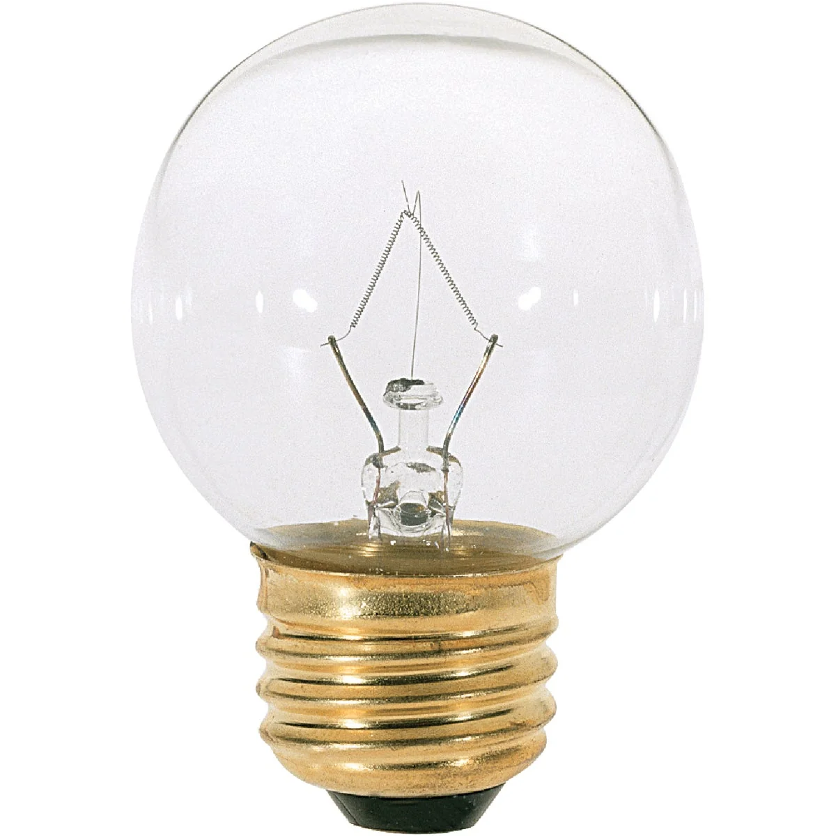 Flexible Satco 25W Clear Medium G16.5 Incandescent Globe Light Bulb Artisan