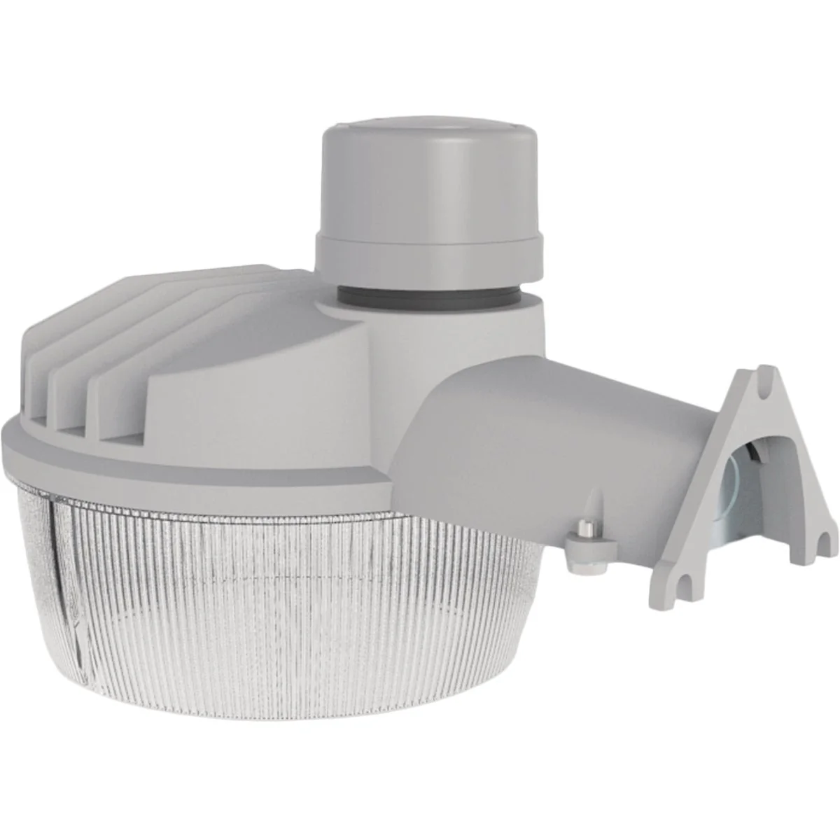 Casual Halo Gray Dusk To Dawn LED Outdoor Area Light Fixture 4000 Lm. High-Grade