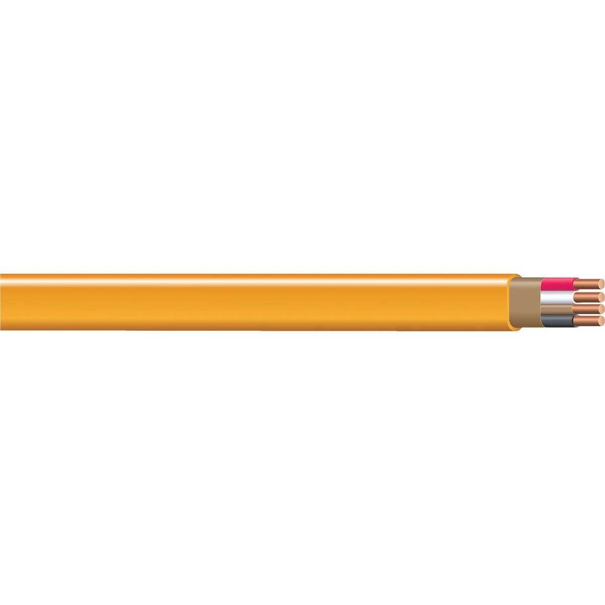First-Class Romex 1000 Ft. 10-3 Solid Orange NMW G Electrical Wire Authentic