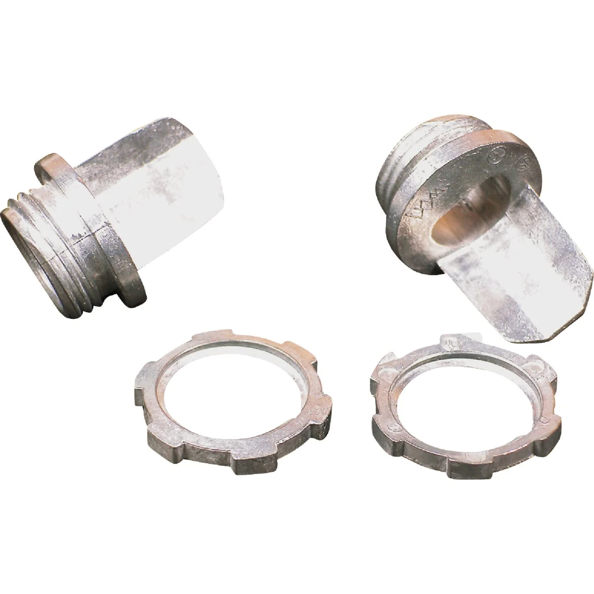 Clean Wiremold Metallic 1 2 In. Galvanized Steel Connector 2-Pack Elite