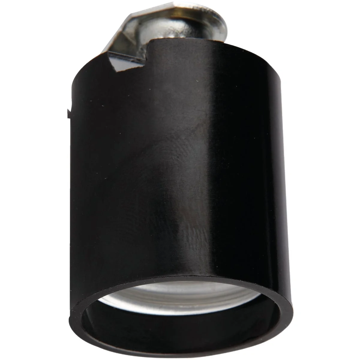 Lightweight Leviton Keyless Medium Base Black Lamp Socket Authentic