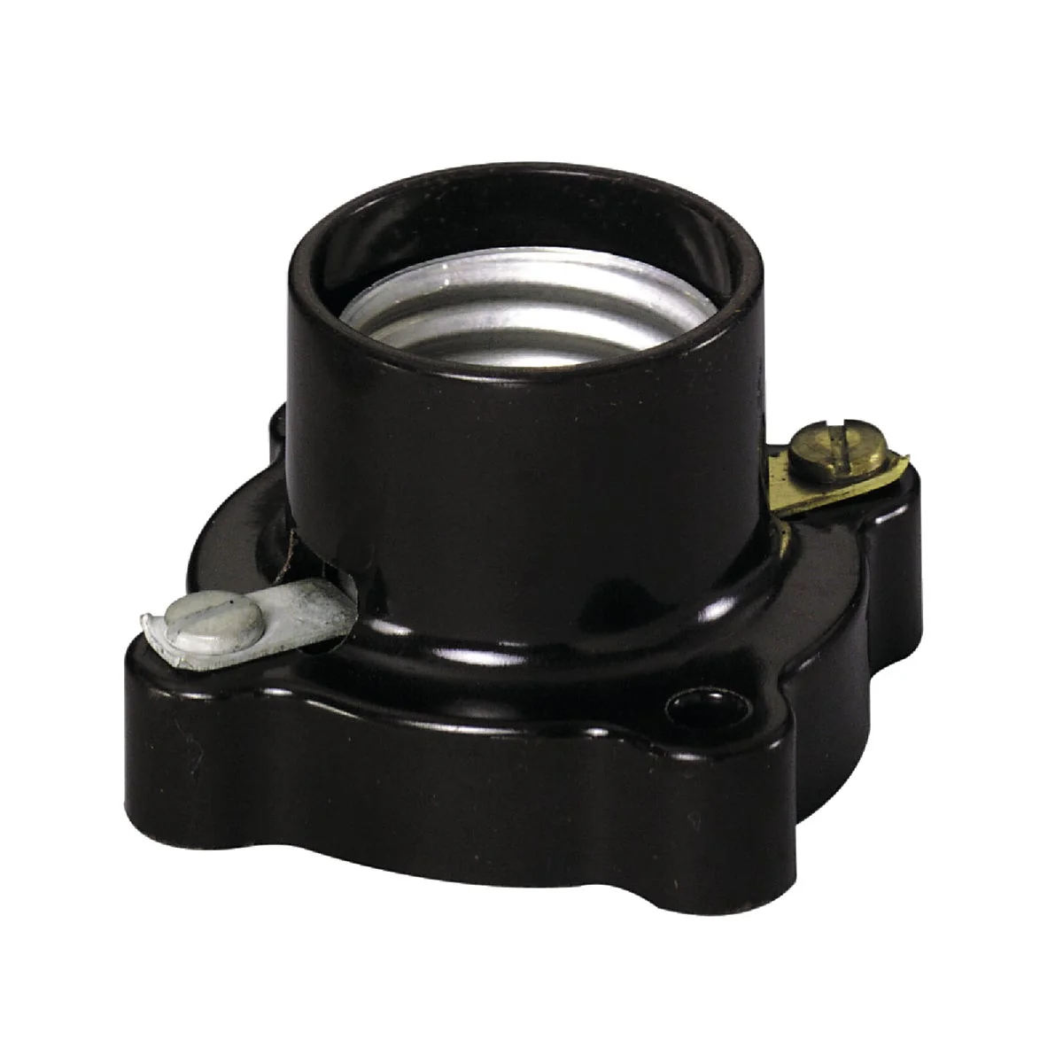 Functional Leviton Brown Phenolic Incandescent Cleat-Type Lampholder Unique