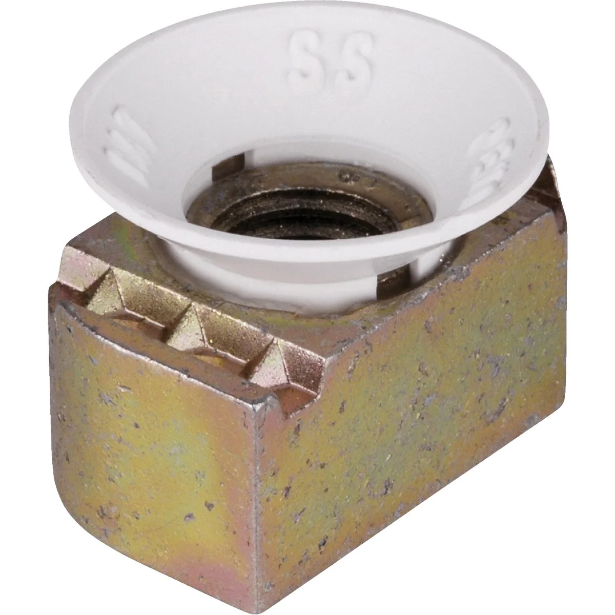 Dependable Superstrut 3 8 In. Nylon Cone Case Hardened Steel Nut Channel Nut Proven