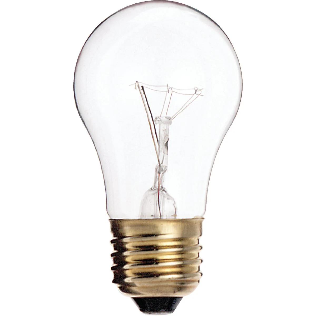 Contemporary Satco 40W Clear Medium A15 Incandescent Ceiling Fan Light Bulb Long-Lasting