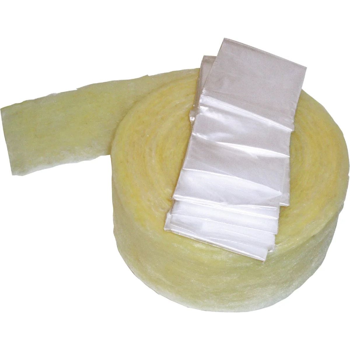 Traditional Frost King 1 2 In. x 3 In. x 25 Ft. Fiberglass Pipe Insulation Wrap Elegant