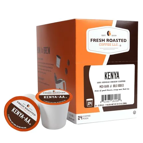 Environmentally Friendly Kenya K Cup Pods for Keurig Brewers 24 Count Optimized