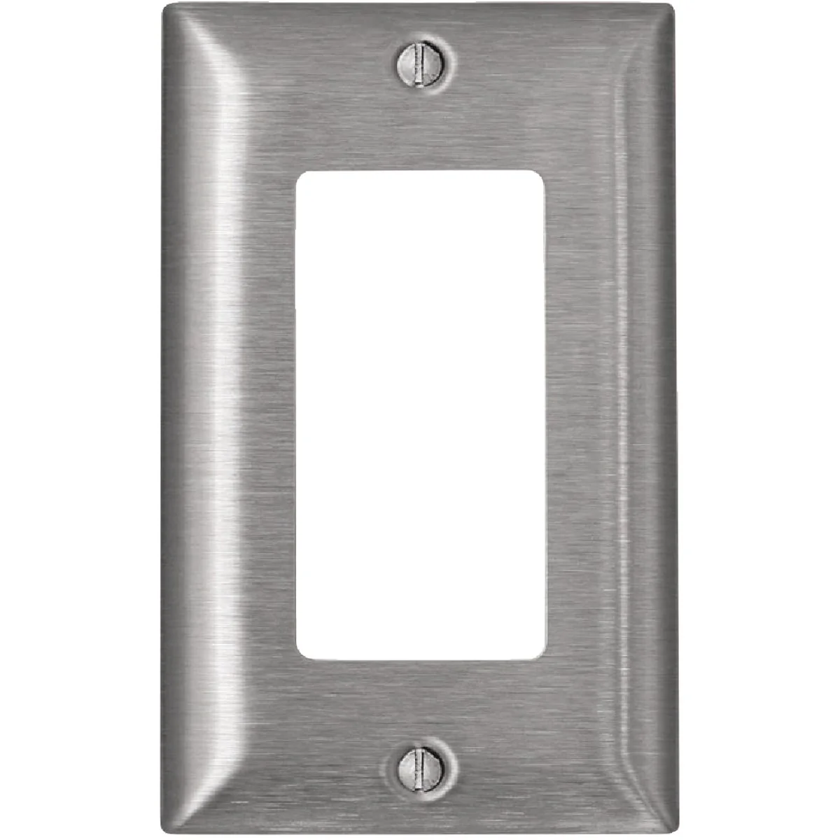 Secure Leviton Decora 1-Gang Stainless Steel Magnetic Rocker C-Series Decorator Wall Plate Stainless Steel Fine Crafted