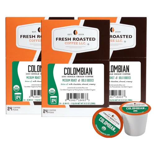 Casual Organic Colombian K 72 Count Excellent