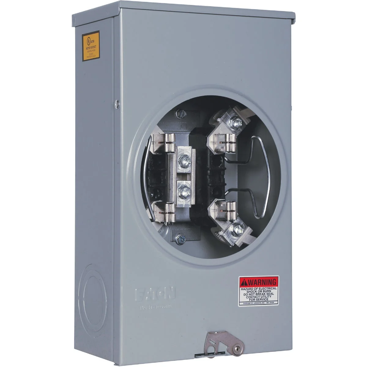 Healthy Eaton 200A 600V 4-Jaw Polyester-Coated Meter Socket High-Performance