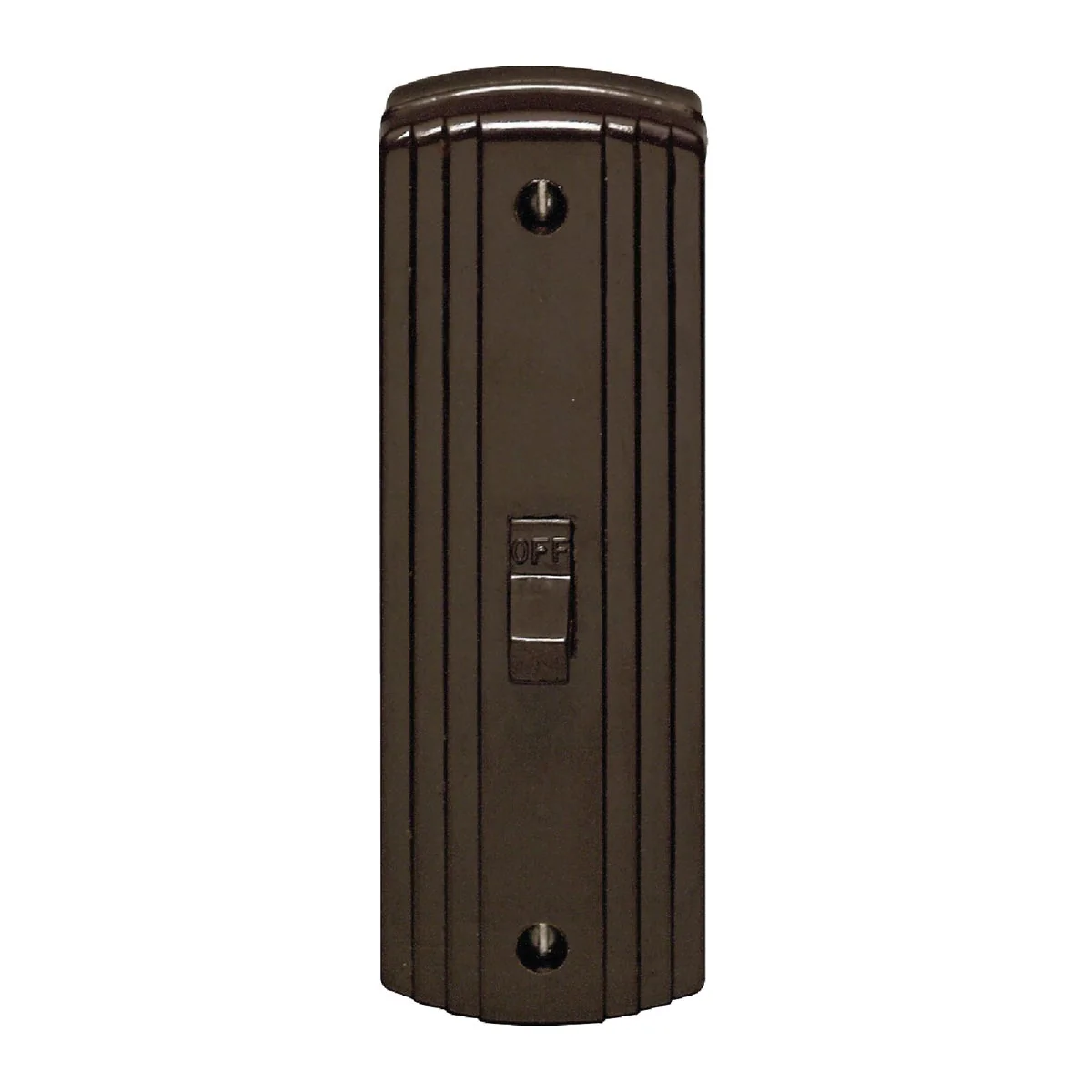 Minimalist Leviton Brown 10A 125V Surface Mount Toggle Switch Clean