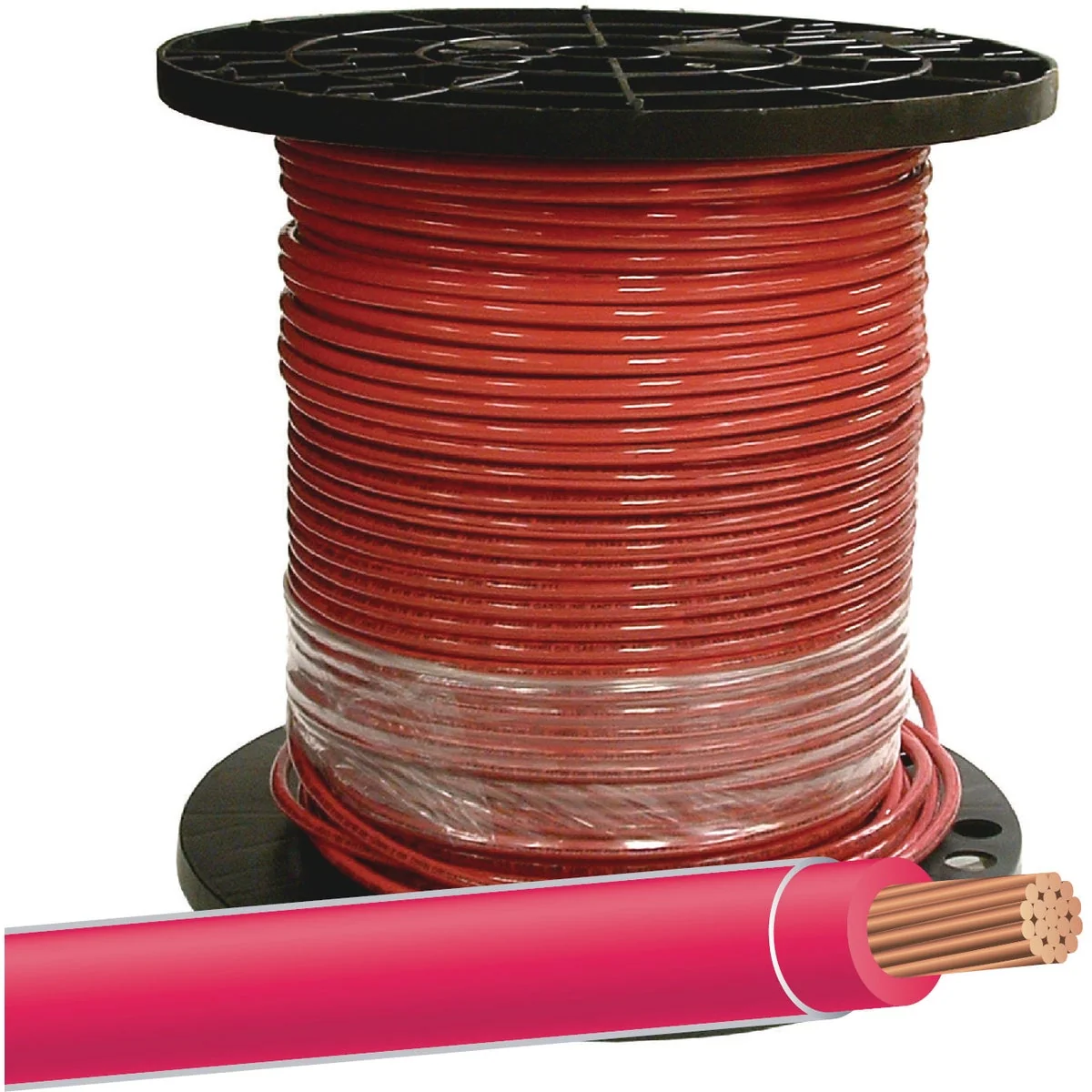 Contemporary Southwire 500 Ft. 12 AWG Stranded Red THHN Electrical Wire Breathable