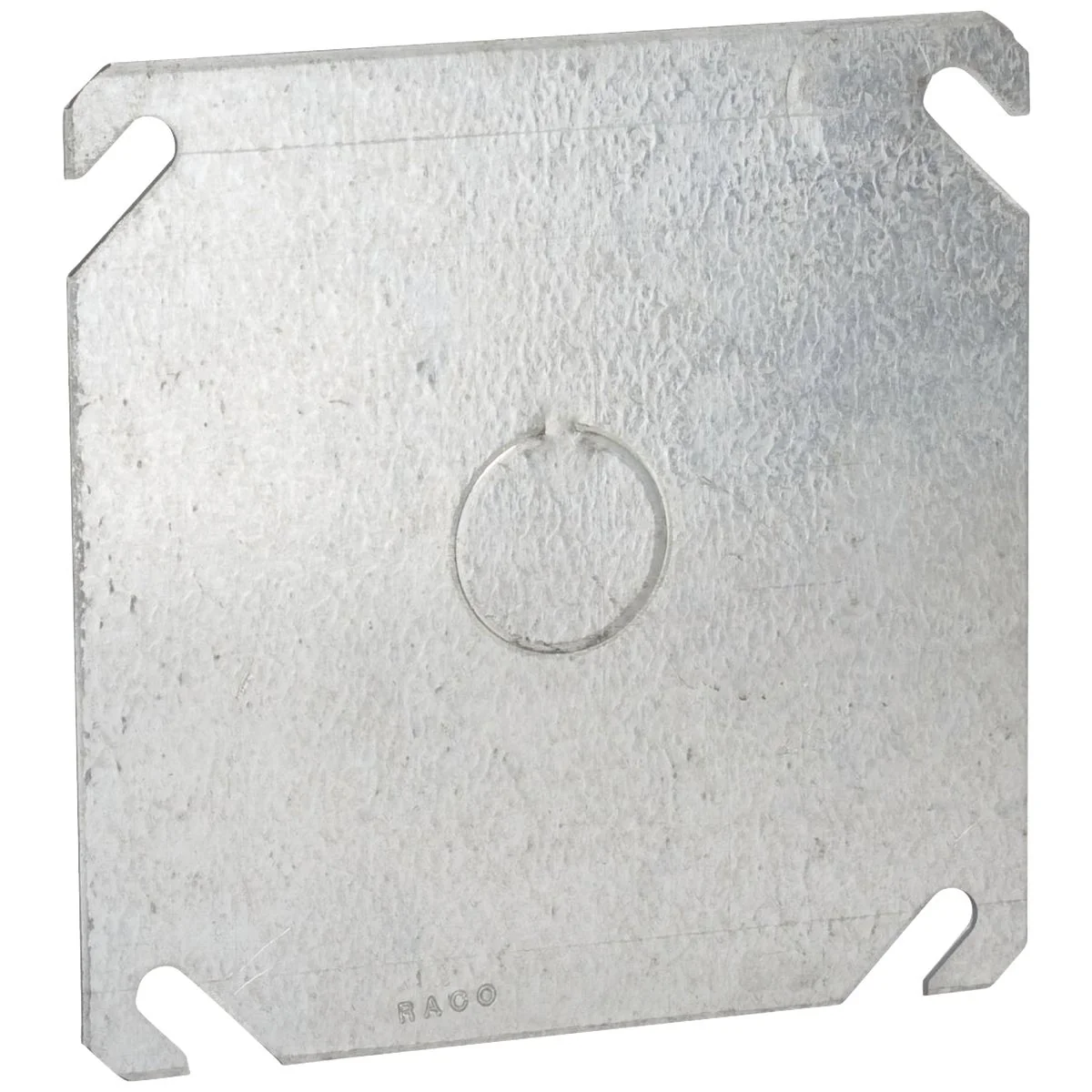 Official Raco 1 2 In. Knockout 4 In. x 4 In. Square Blank Cover Modern