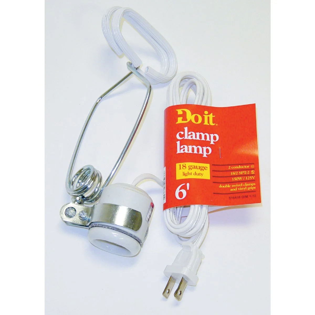 Professional Do it 150W Light Duty Clamp Lamp Soft