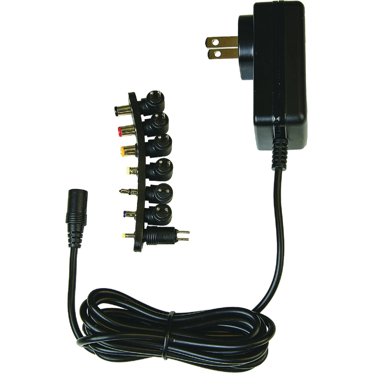 First-Class RCA Universal Black AC to DC Power Adapter Fast