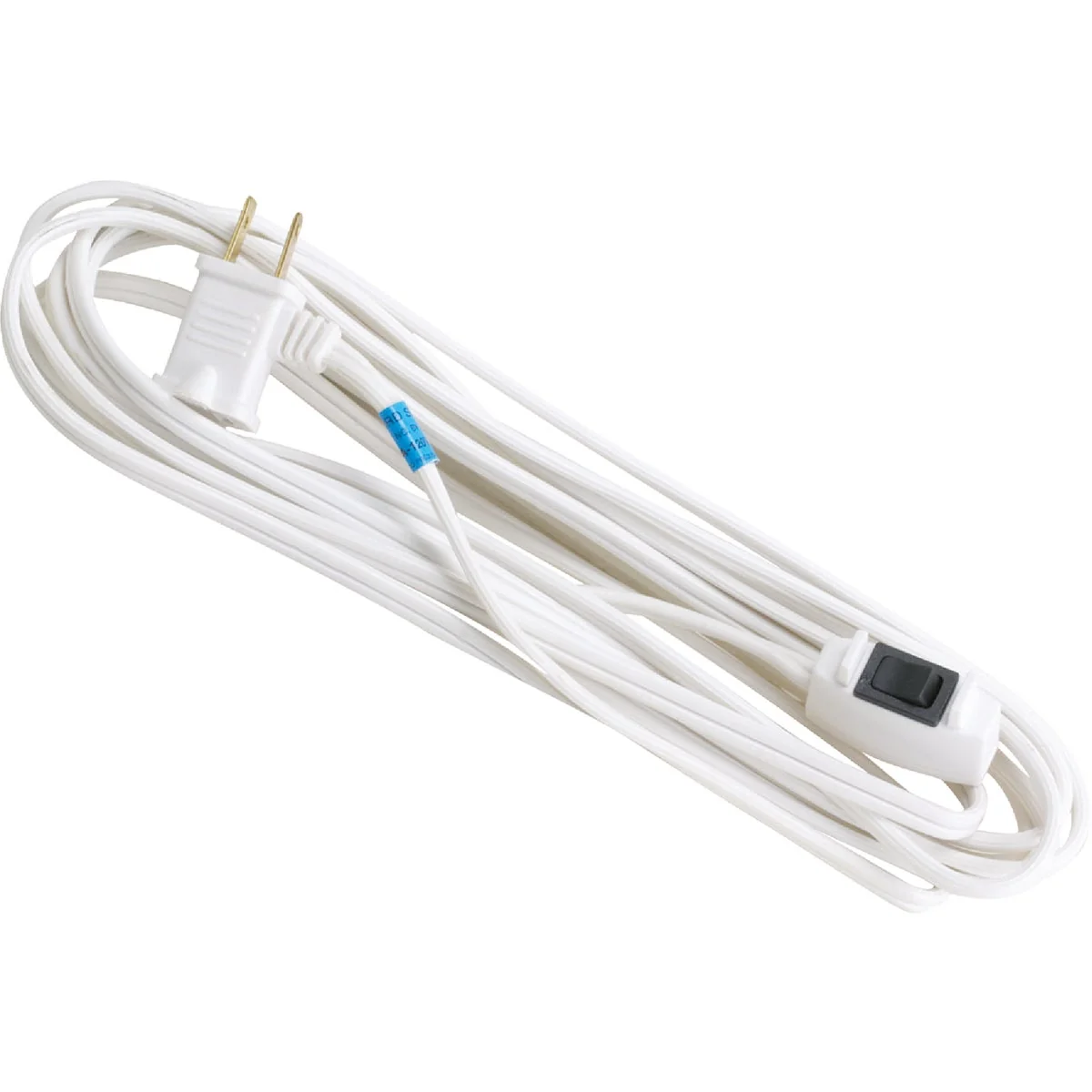 Traditional Do it 15 Ft. 16 2 White Extension Cord with Switch Unique