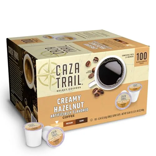 Fast Coffee Pods Creamy Hazelnut 100 Count Comfortable