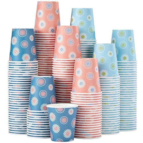 Elite 300 Pack 5 oz Paper Cups 300 Count High-Grade