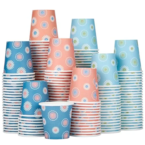 Healthy 300 Pack 3 oz Paper Cups 300 Count Exclusive