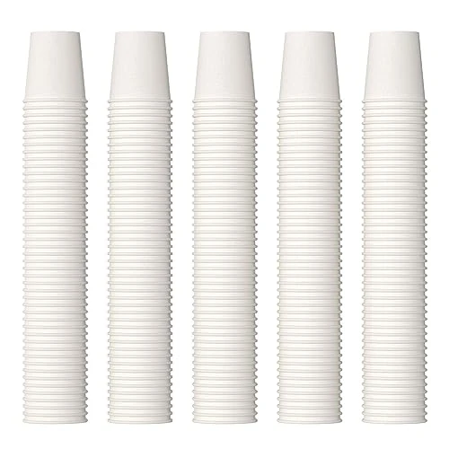 Artisan 2 oz Bathroom Cups 700 Pack Small Paper Cup White Mouthwash Cup 700 Count Fashionable