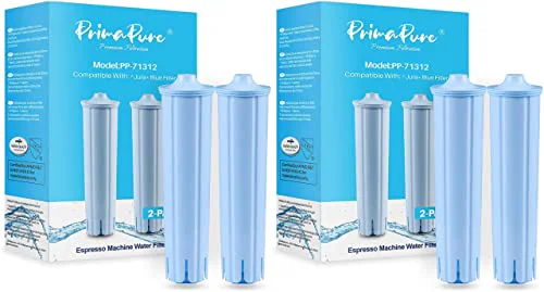 Outstanding 4 Pack PrimaPure Coffee Machine Water Filter for Jura Clearyl Blue 71445 4 Count Relaxed